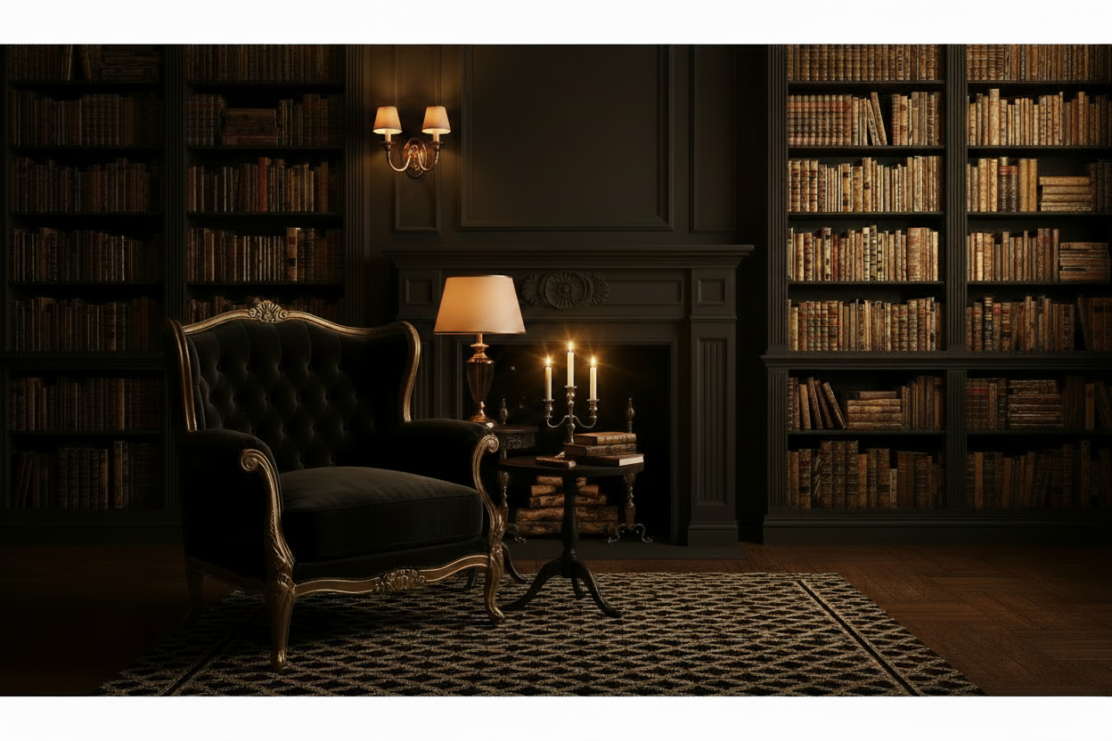 Luxury Library - Candles & Lamps